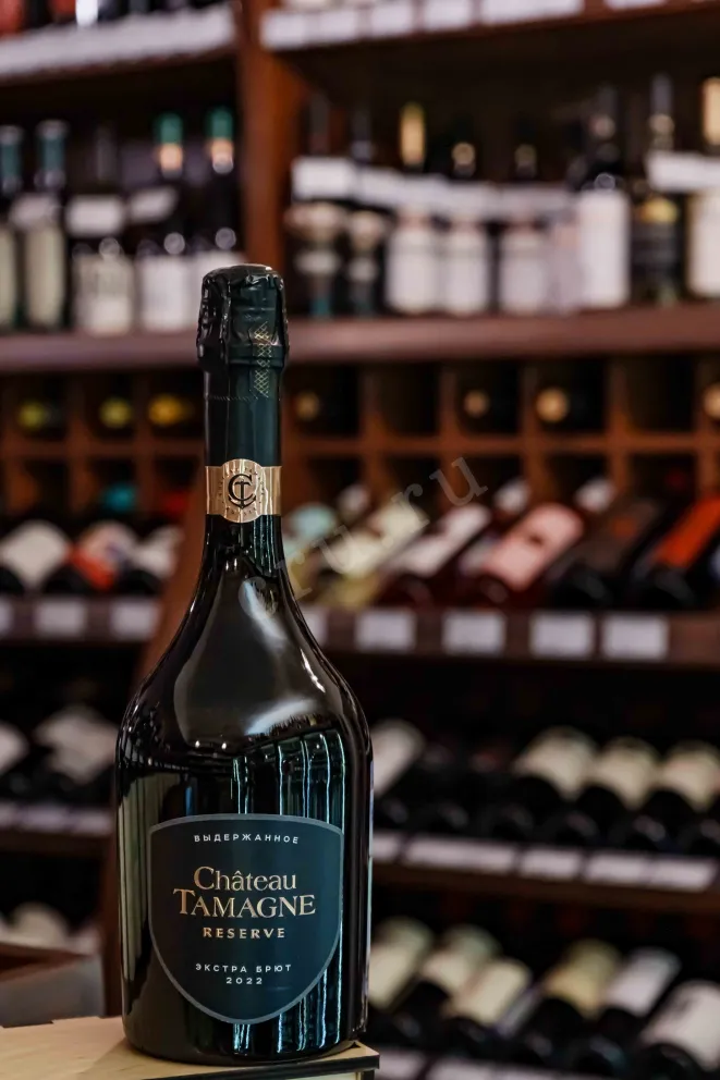 В магазине Крю Профи Chateau Tamagne Reserve Extra Brut 2022 0.75 л