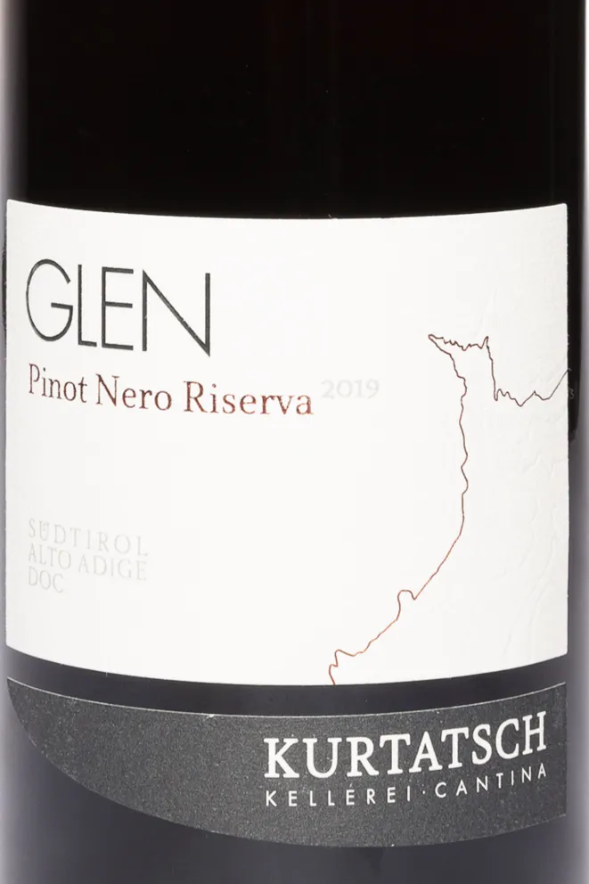 Этикетка Pinot Nero Riserva Glen Kurtatsch 2019 0.75 л