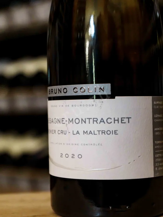 В магазине Крю Профи Bruno Colin Chassagne-Montrachet 1er Cru La Maltroie 2020 0.75 л