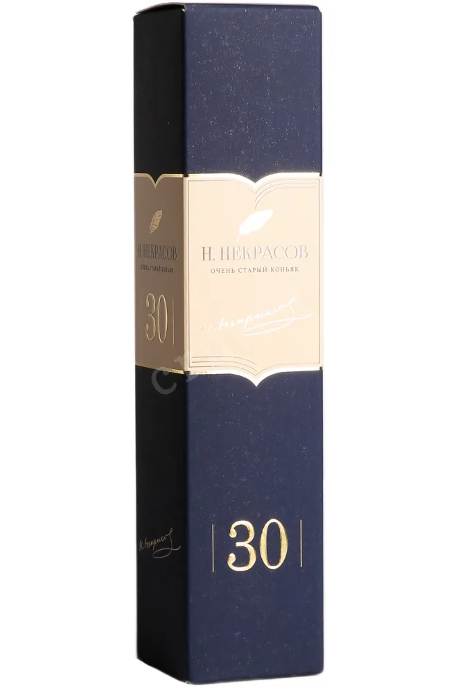 Подарочная коробка N. Nekrasov OC 30 years in gift box 0.35 л