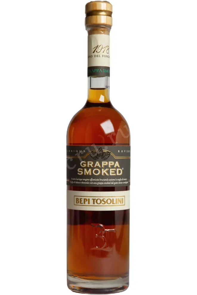 Граппа Bepi Tosolini Smoked Barrique in tube  0.7 л