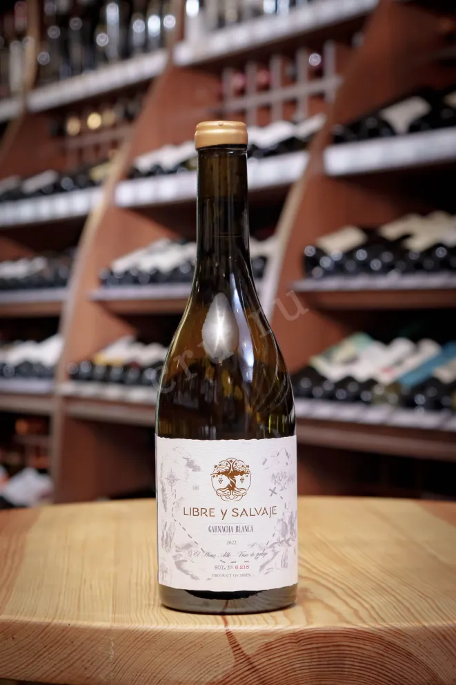 В магазине Крю Профи Libre y Salvaje Garnacha Blanca 2022 0.75 л