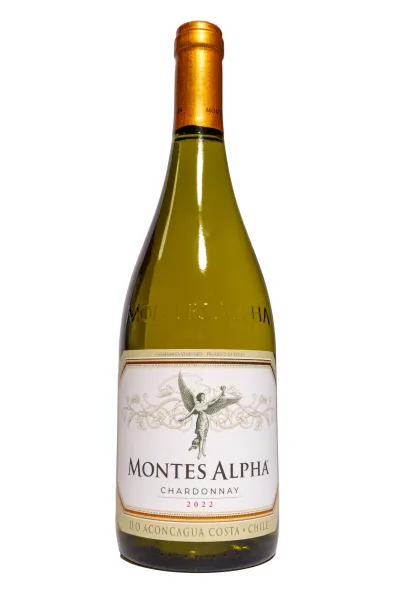 Вино Montes Alpha Chardonnay 2022 0.75 л