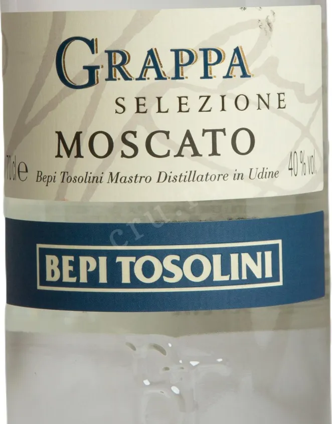 Этикетка Bepi Tosolini Moscato 0.7 л