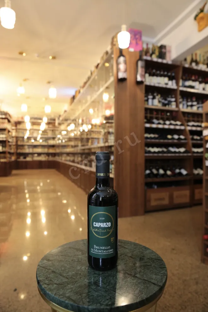 В магазине Крю Профи Caparzo Brunello di Montalcino 2019 0.375 л