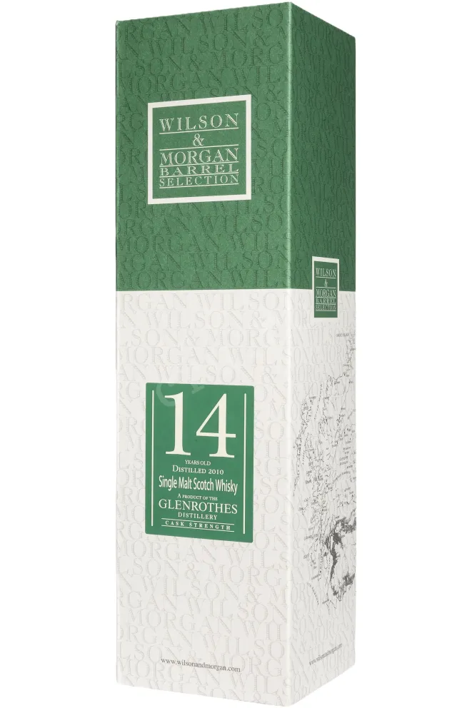 Подарочная коробка Wilson & Morgan Barrel Selection Glenlossie Sherry Finish PX 14 Years Old in gift box 0.7 л