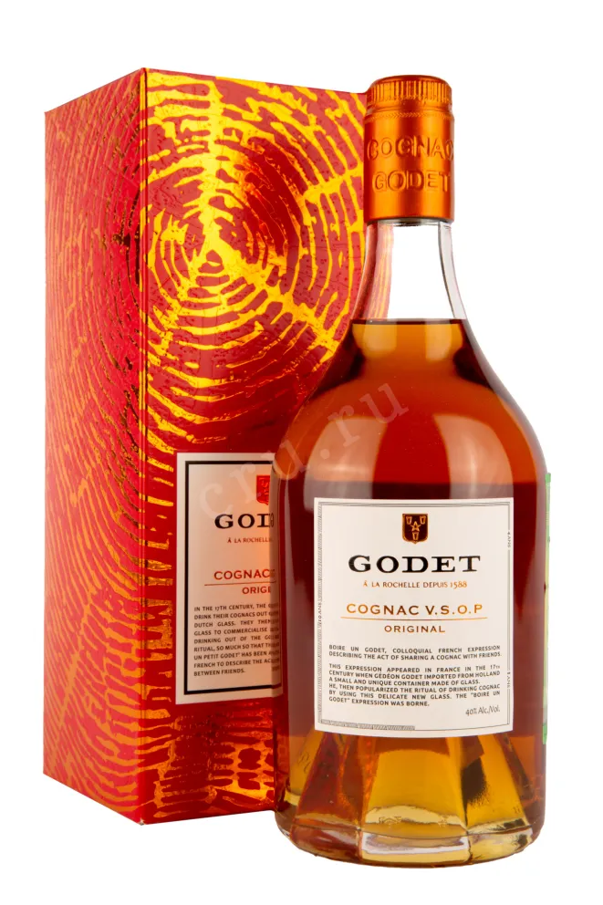 Коньяк Godet Original VSOP in gift box  0.7 л