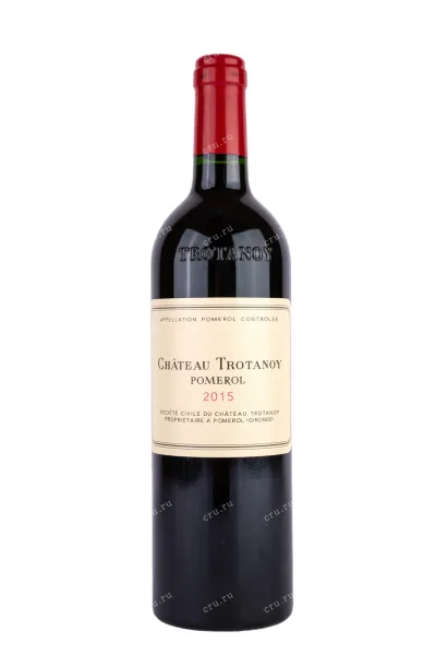 Вино Chateau Trotanoy, Pomerol 2015 0.75 л