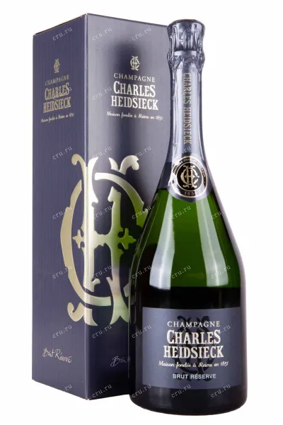 Шампанское Charles Heidsieck Brut Reserve in gift box 2018 0.75 л