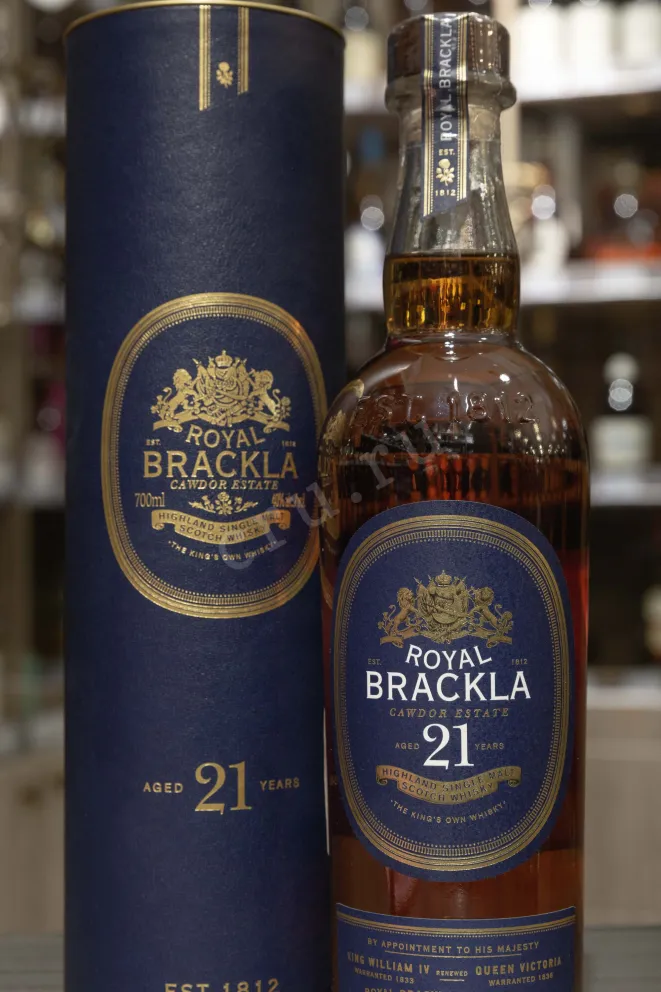 В магазине Крю Профи Royal Brackla 21 years in a tube 0.7 л