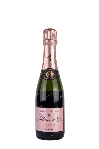 Шампанское Champagne Palmer & Co Brut Rose Solera 2020 0.375 л