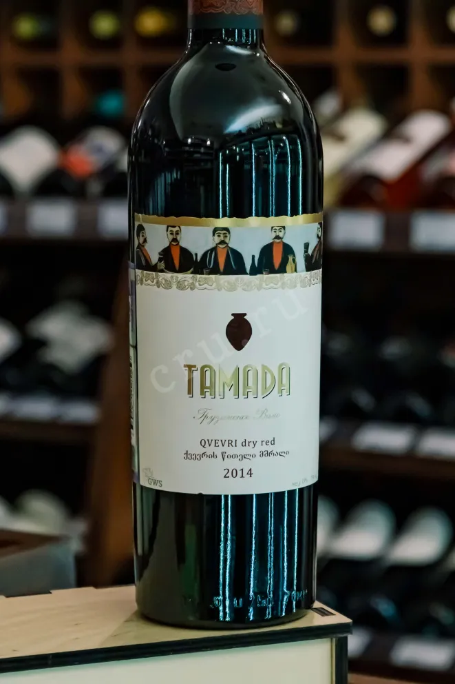 В магазине Крю Профи Tamada Qvevri Red Dry 2014 0.75 л