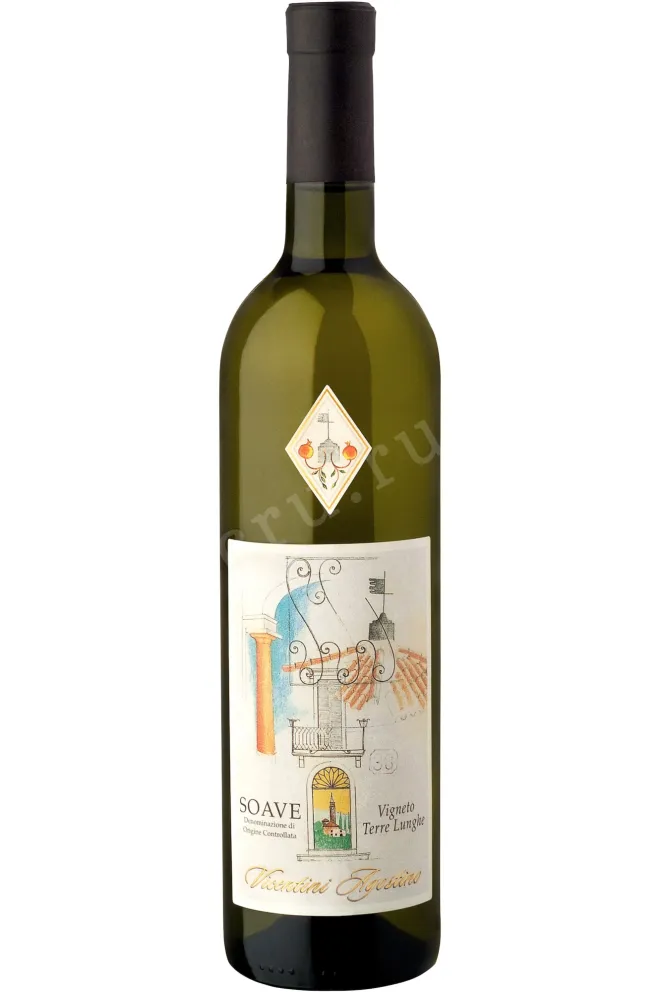 Вино Vicentini Agostino Soave Vigneto Terre Lunghe 2019 0.75 л