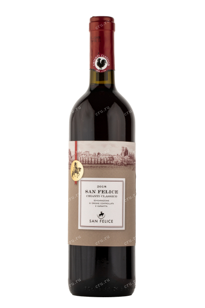 Вино Chianti Classico San Felice 2018 0.75 л