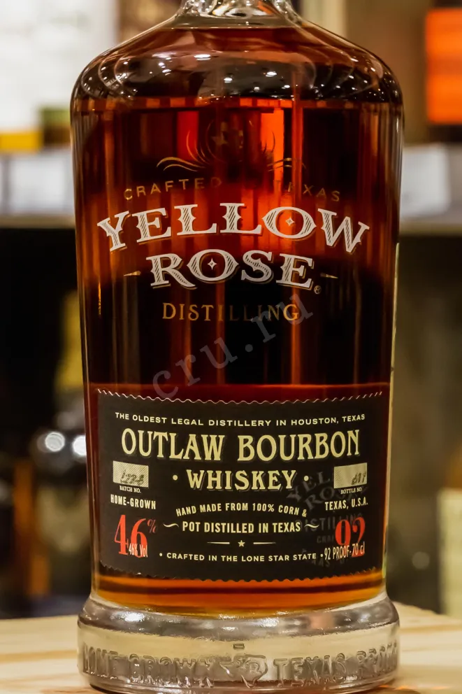 В магазине Крю Профи Yellow Rose Outlaw (Bourbon) 0.75 л