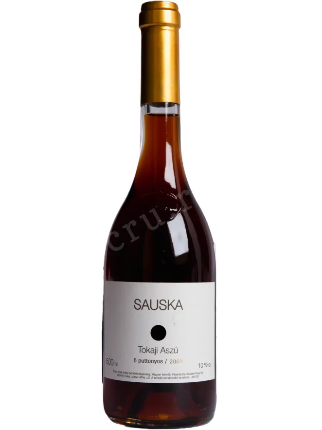 Вино Sauska Tokaji Aszu 6 puttonyos 2003 0.5 л