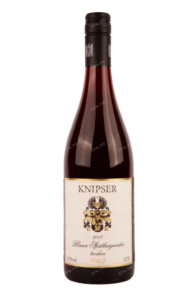 Вино Knipser Blauer Spatburgunder Pfaltz 2017 0.75 л