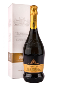 Игристое вино Villa Sandi Prosecco Di Valdobbiadene DOCG Superiore Extra Dry with gift box 2021 0.75 л