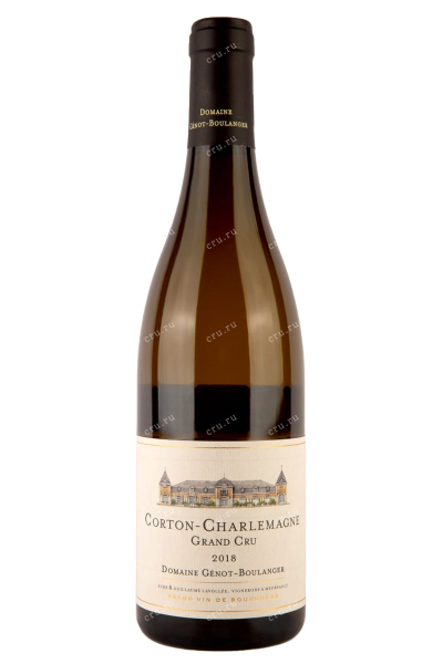 Вино Domaine Genot-Boulanger Corton-Charlemagne 2018 0.75 л