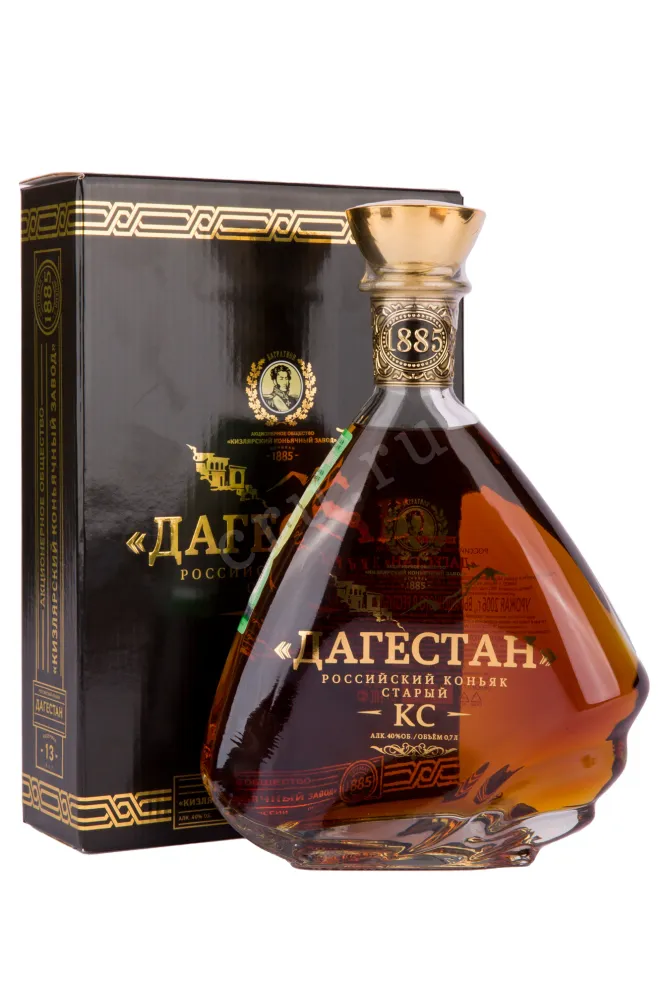 Коньяк КС Дагестан Дамигелла в подарочной коробке   0.7 л