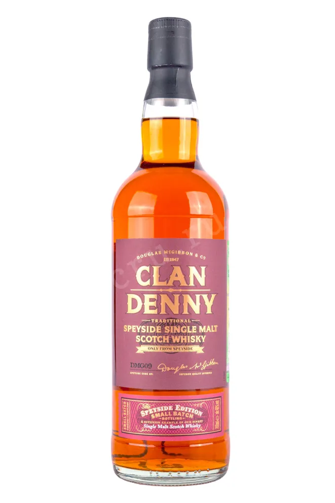 Бутылка Clan Denny Speyside Edition gift box 0.7 л
