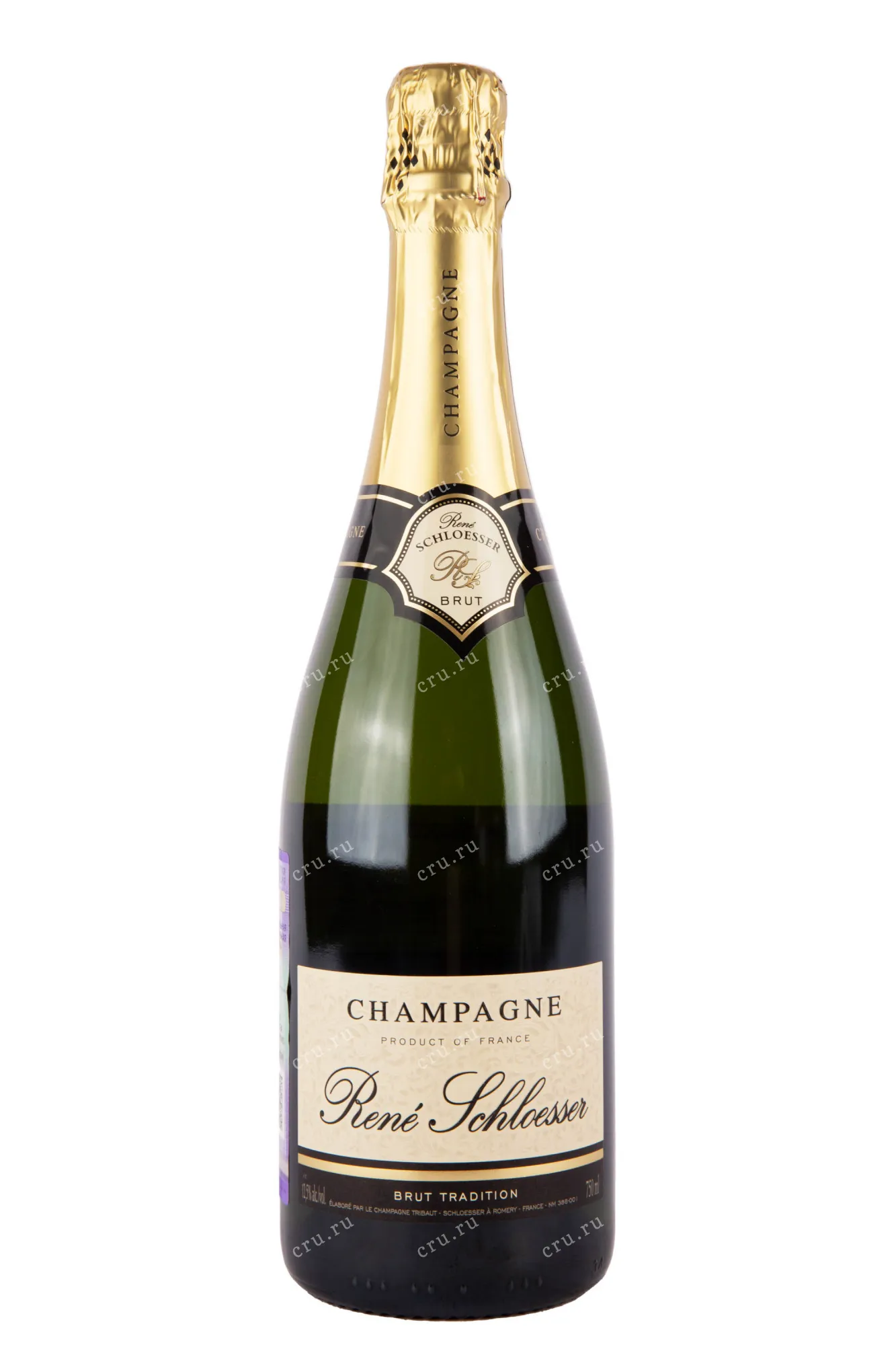Фото — Шампанское Rene Schloesser Brut Tradition  0.75 л