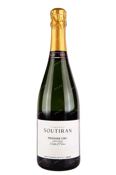 Шампанское Soutiran Alexandre Premier Cru Brut 2020 0.75 л
