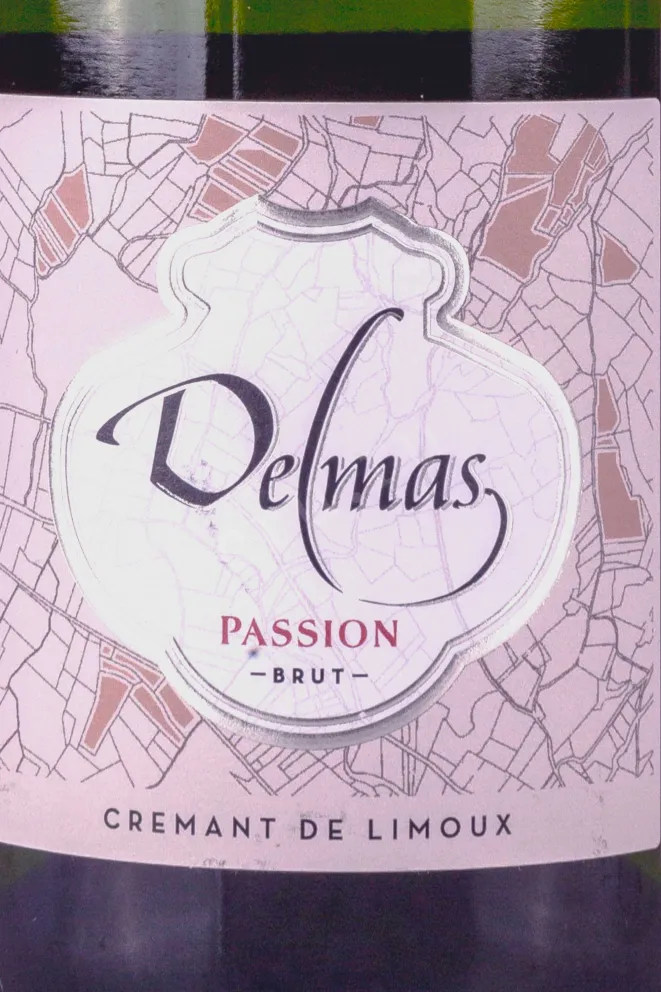 Этикетка Delmas Passion Cremant de Limoux  2020 0.75 л