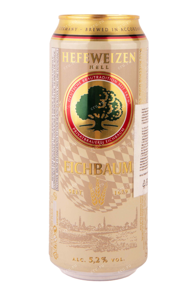 Пиво Eichbaum Hefe Weizen Hell  0.5 л