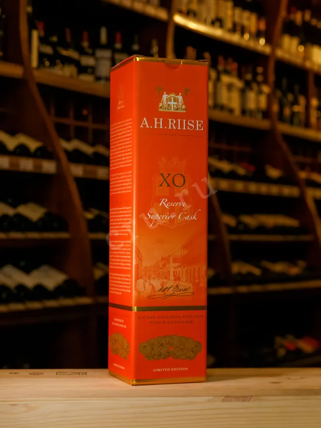 В магазине Крю Профи A.H. Riise XO Reserve Single Barrel gift box 0.75 л