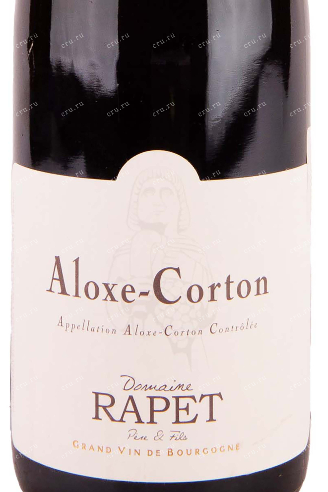Этикетка Domaine Rapet Aloxe-Corton 2018 0.75 л