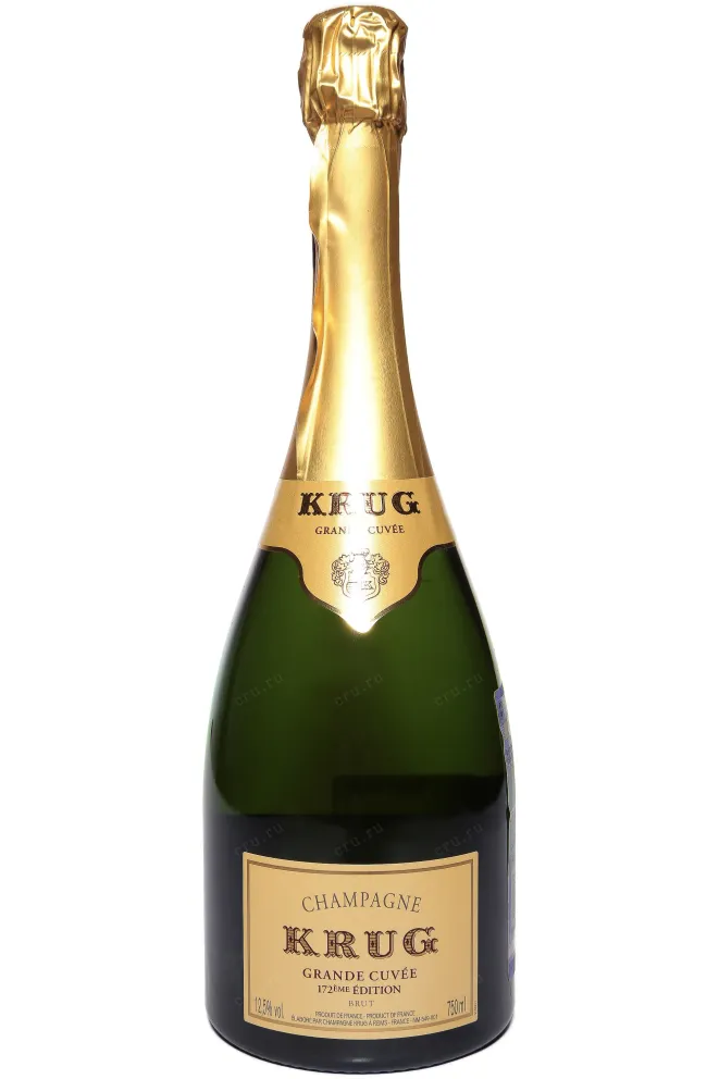 Бутылка Krug Grande Cuvee in gift box 2017 0.75 л