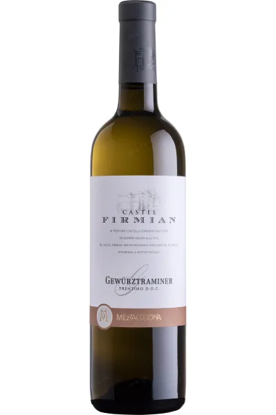 Вино Mezzacorona Castel Firmian Gewurztraminer Trentino DOC 2018 0.75 л