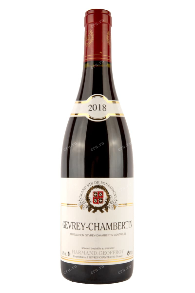 Вино Domaine Harmand-Geoffroy Gevrey-Chambertin 2018 0.75 л