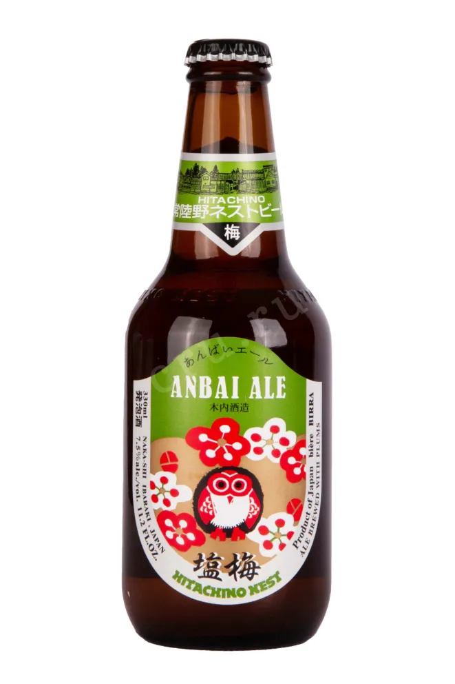 Пиво Hitachino Nest Anbai Ale  0.33 л