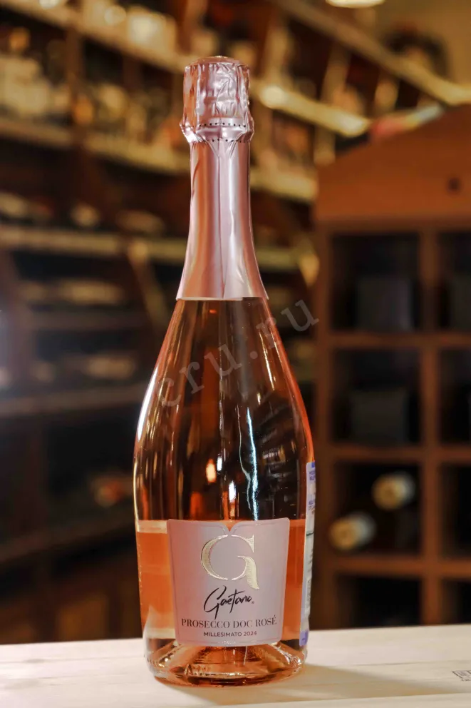 В магазине Крю Профи Gaetano Prosecco Rose Millesimato DOC in gift box 2024 0.75 л