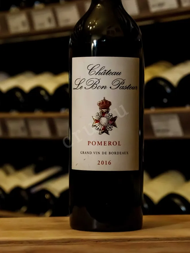 В магазине Крю Профи Chateau Le Bon Pasteur Pomerol 2016 0.75 л