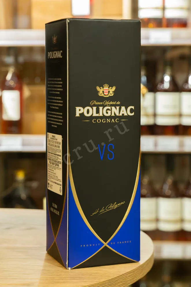 В магазине Крю Профи Prince Hubert de Polignac VS in gift box 0.7 л