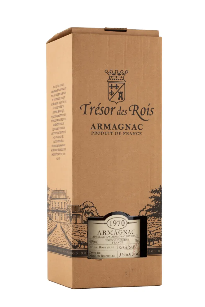 Арманьяк Tresor des Rois 1970 0.7 л