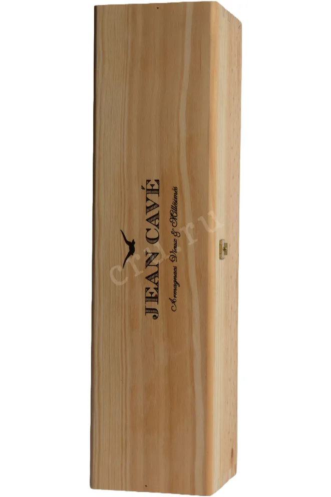Деревянная коробка Jean Cave Vieil Armagnac 1982 wooden box 1982 0.7 л