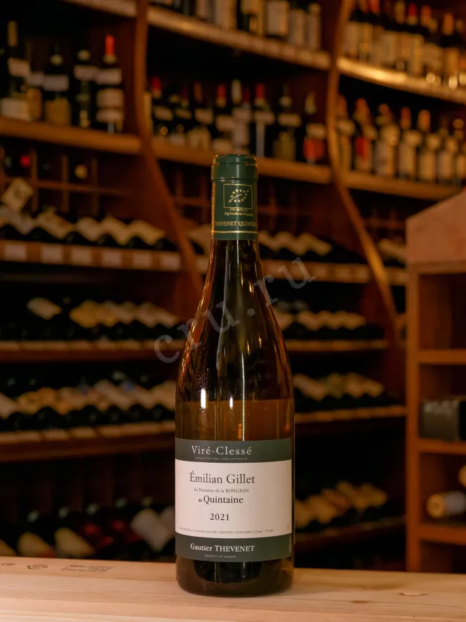 В магазине Крю Профи Domaine de la Bongran Emilian Gillet de Quintaine 2021 0.75 л