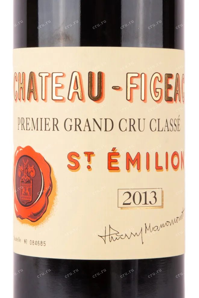 Saint-Emilion AOC 1-er Grand Cru Classe 2013 0.75 л