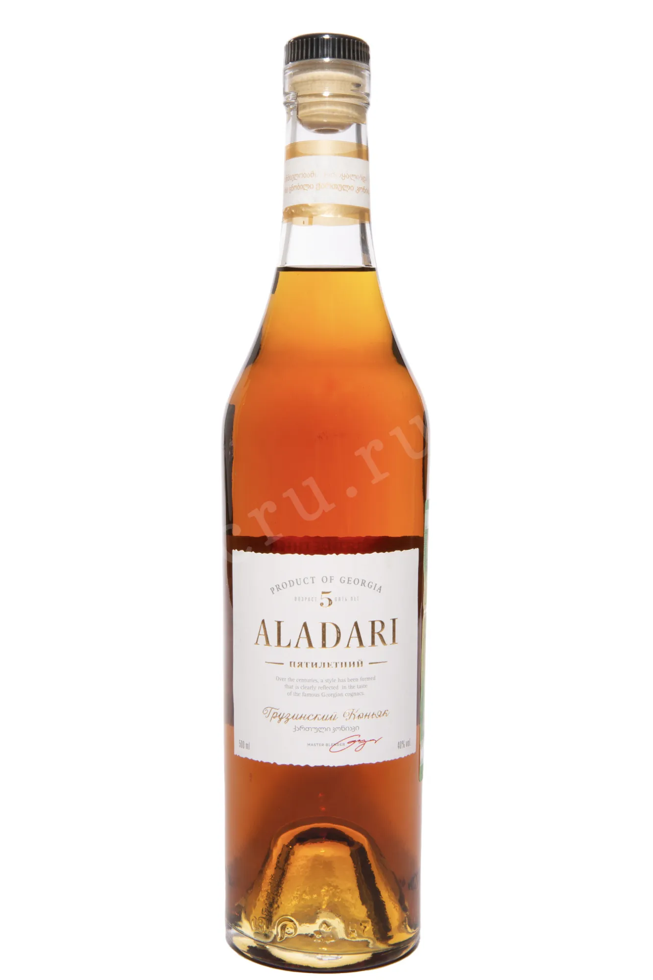 Фото — Коньяк Аладари Пятилетний  0.5 л