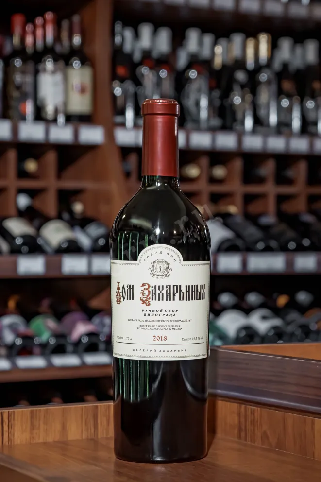 В магазине Крю Профи Dom Zaharinyh Red dry 2018 0.75 л