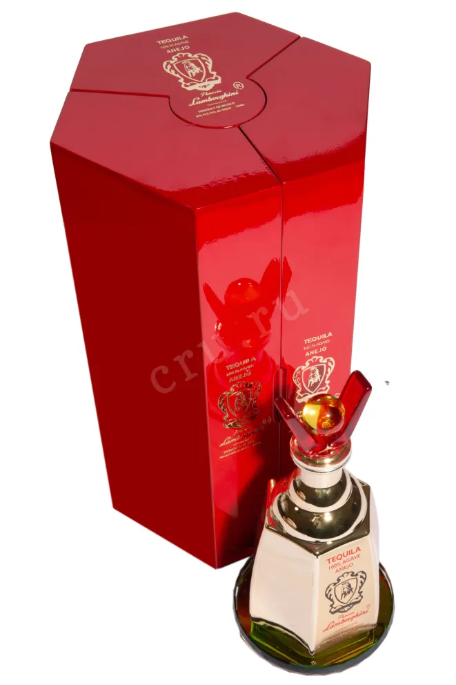 Текила Patrizia Lamborghini Anejo in gift box  0.75 л