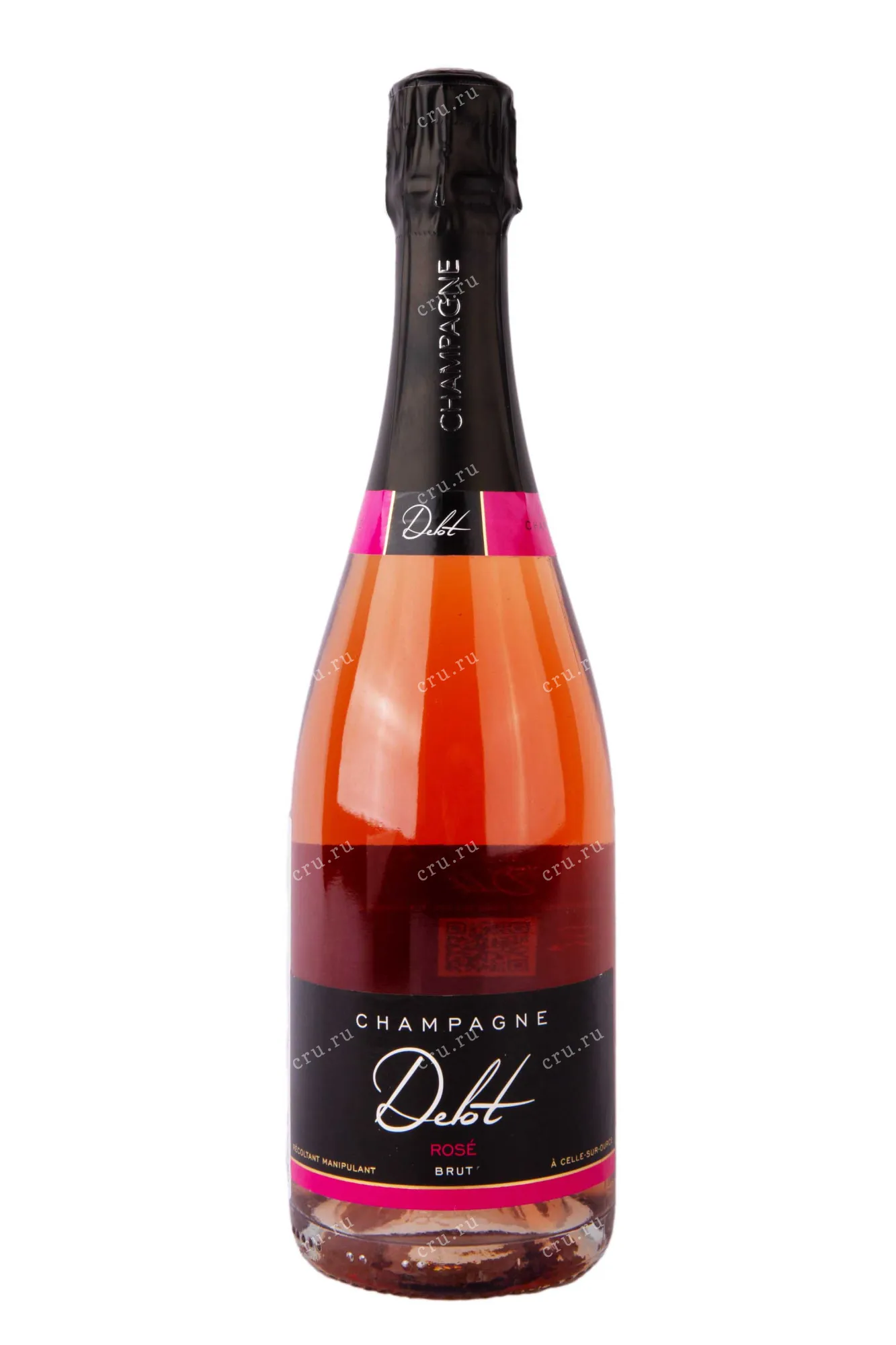 Фото — Шампанское Champagne Delot Brut Rose  0.75 л