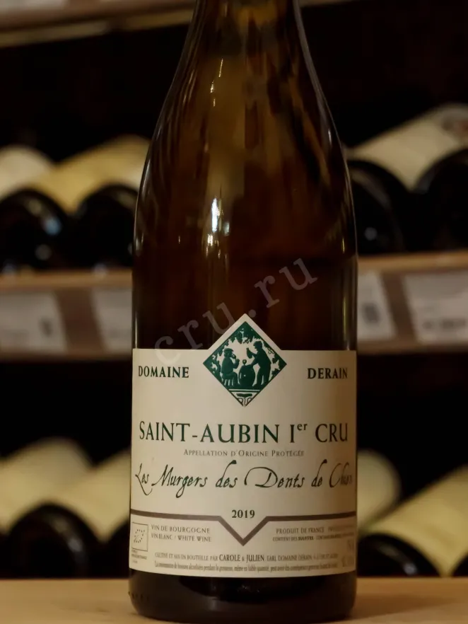 В магазине Крю Профи Saint-Aubin Premier Cru Domaine Derain Le Murgers de Dents de Chien 2019 0.75 л