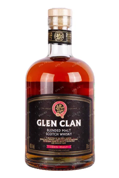 Виски Glen Clan Blended Malt 3 years  0.7 л