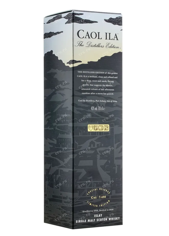 Виски  Виски Caol Ila Distillers Edition Special Release 2008 Double Matured  0.7 л
