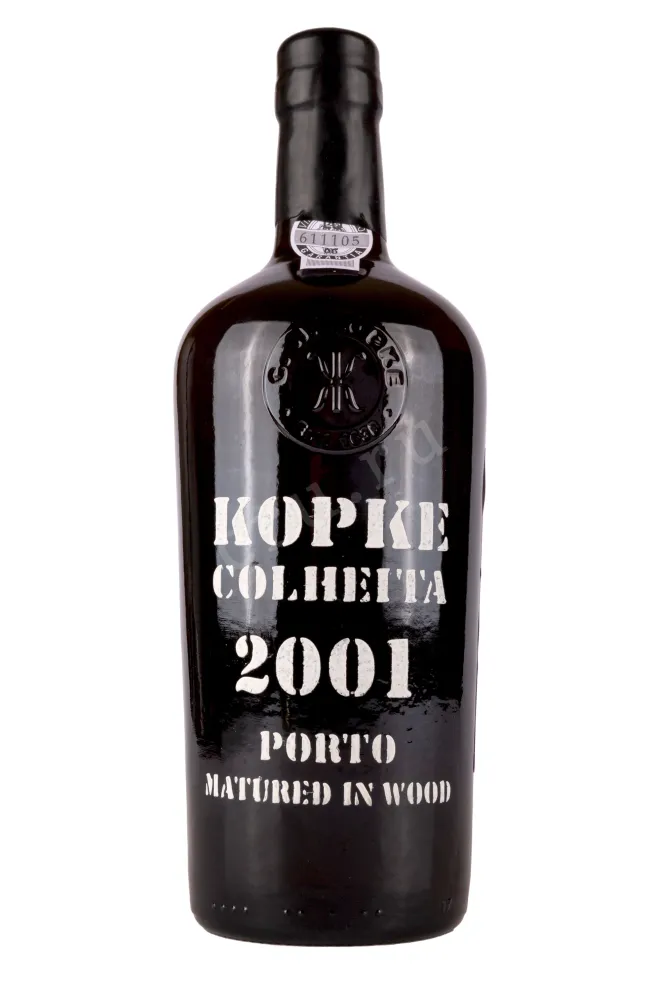 Бутылка Kopke Colheita 2001 Porto gift box 2001 0.75 л